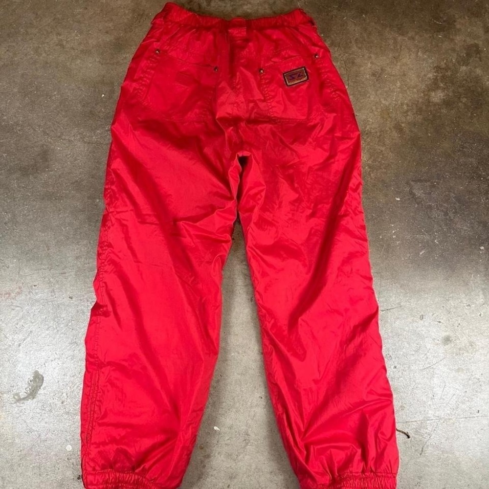 Red vintage 90s Sunice ski pants Women's Size 10